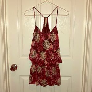 Silky Racer back blouse!